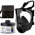 BEREDSKAPS-GASSMASKE KOMPL. FILTER OG VESKE thumbnail