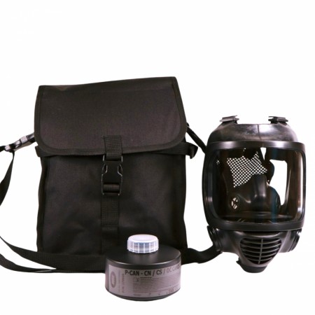 AVEC- CM-6 gassmaske med tåregass filter og veske for sivile og profesjonelle -CBRN
